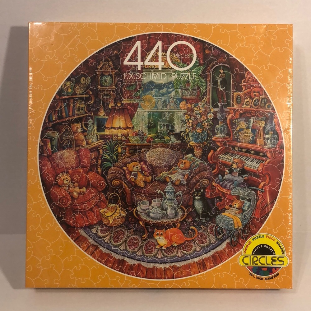 NEW F.X. Schmid "Tea Time with Teddy" Puzzle